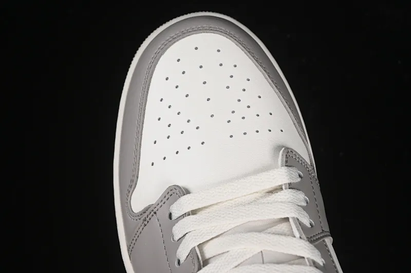 All categories Air Jordan Jordan series basketball shoes Air Jordan 1 Low Air Jordan 1 Low AJ1 Joe 1 meter gray low-top retro cultural basketball shoes 553558-169
